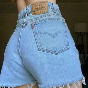 Levi’s 550 Shorts Orange Tab